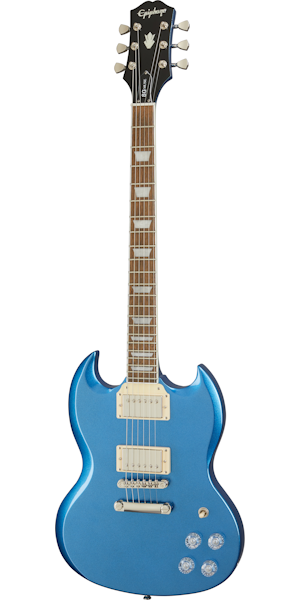 Epiphone ENMSRBMNH1 SG Muse Radio Blue Metallic Electric Guitar